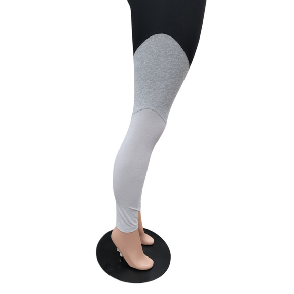 NWT Outdoor Voices Spring‎ 7/8 Colorblock Leggings - Black/White/Grey - Size M - Picture 15 of 16